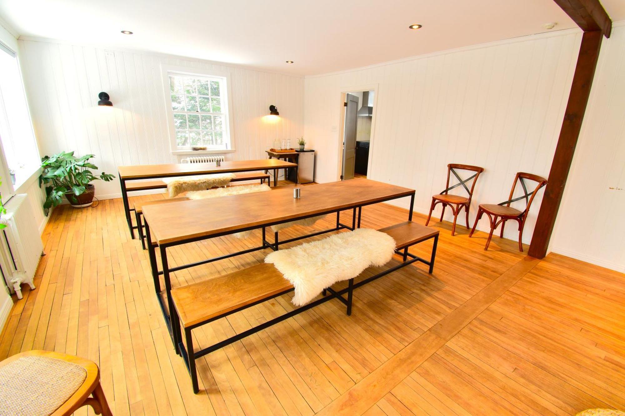 Le Partage Lodge: Destination Plein Air Et Sociale Val-Morin エクステリア 写真